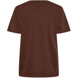 PIECES PIECES Damen T-Shirt PCRIA T-shirt Chocolate Fondant