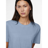 PIECES PIECES Damen T-Shirt PCRIA T-shirt Faded denim