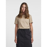 PIECES PIECES Damen T-Shirt PCRIA T-shirt Silver Mink