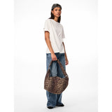 PIECES PIECES Damen Tasche PCAMANDA Bag Black Leo