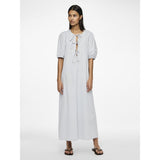 PIECES PIECES Damen Tie Kleid PCHOLLY Restudsalg Faded denim