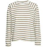 PIECES PIECES Damen Top PCBIBI Top Fossil CLOUD DANCER