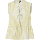 PIECES PIECES Damen Top PCJOLLY Top French Vanilla BRIGHT WHITE