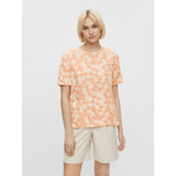 PIECES PIECES Damen Top PCNYA Restudsalg Apricot