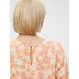 PIECES PIECES Damen Top PCNYA Restudsalg Apricot