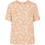 PIECES PIECES Damen Top PCNYA Restudsalg Apricot