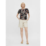 PIECES PIECES Damen Top PCNYA Restudsalg Black Ferns