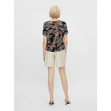 PIECES PIECES Damen Top PCNYA Restudsalg Black Ferns