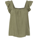 PIECES PIECES Damen Top PCPIA Top Deep Lichen Green