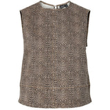PIECES PIECES Damen Top PCSALUME Top Rawhide Mini Leo