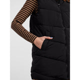 PIECES PIECES Damen Weste PCJAMILLA Restudsalg Black
