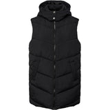 PIECES PIECES Damen Weste PCJAMILLA Restudsalg Black