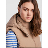 PIECES PIECES Damen Weste PCJAMILLA Restudsalg Silver Mink
