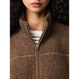 PIECES PIECES Damen Weste PCSADIA Vest Coffee Quartz