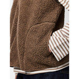 PIECES PIECES Damen Weste PCSADIA Vest Coffee Quartz