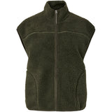 PIECES PIECES Damen Weste PCSADIA Vest Forest Night