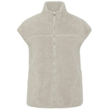 PIECES PIECES Damen Weste PCSADIA Vest Silver Gray