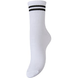 PIECES PIECES Damen strümpfe PCSABINE Socks Bright White Black