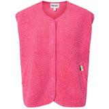 PIECES PIECES Damen weste PCKATTY Vest Shocking Pink