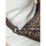 PIECES PIECES Damenhandtasche PCAMANDA Bag Black Leo