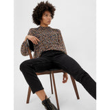 PIECES PIECES Damen hose PCLUNA Restudsalg Black