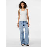 PIECES PIECES Damen Top PCMAY Top Bright White