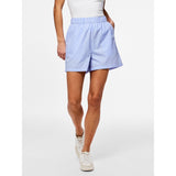 PIECES PIECES Damenshorts PCBIBBY Shorts Hydrangea CLOUD DANCER
