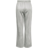 PIECES PIECES dame bukser PCCHILLI Sweatpant Light Grey Melange