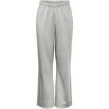 PIECES PIECES dame bukser PCCHILLI Sweatpant Light Grey Melange