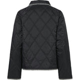PIECES PIECES dame jakke PCNAIMA Restudsalg Black CLOUD DANCER TREAD