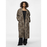 PIECES PIECES dame jakke PCSAVANNAH Restudsalg Black Leo