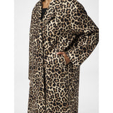 PIECES PIECES dame jakke PCSAVANNAH Restudsalg Black Leo