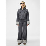 PIECES PIECES dame jeans PCPIL Jeans Grey Denim