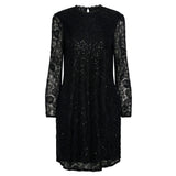 PIECES PIECES dame kjole PCOLLINE Restudsalg Black