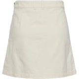 PIECES PIECES dame nederdel PCKAJA Restudsalg Whitecap Gray