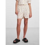 PIECES PIECES dame shorts PCADDI Restudsalg Cloud Cream LAVENDER DOTS