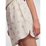 PIECES PIECES dame shorts PCADDI Restudsalg Cloud Cream LAVENDER DOTS