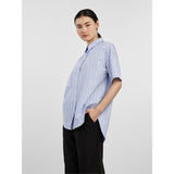 PIECES PIECES dame skjorte PCSASSY Restudsalg Kentucky blue