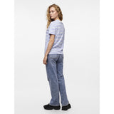 PIECES PIECES Damen Tee PCRIA T-shirt Hydrangea BRIGHT WHITE