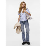 PIECES PIECES Damen Tee PCRIA T-shirt Hydrangea BRIGHT WHITE