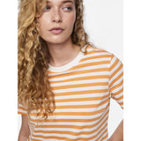 PIECES PIECES Damen Tee PCRIA T-shirt Tangerine BRIGHT WHITE