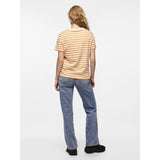 PIECES PIECES Damen Tee PCRIA T-shirt Tangerine BRIGHT WHITE