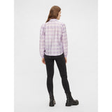 PIECES Pieces Damen Hemd PCVENNI Restudsalg Purple Heather