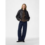 PIECES Pieces Damen Jacke PCGISELLE Jacket Black Washed