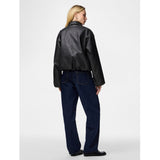 PIECES Pieces Damen Jacke PCGISELLE Jacket Black Washed