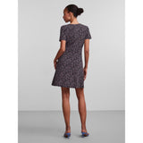 PIECES Pieces Damen Kleid PCEMANUELLE Restudsalg Prism Pink FLOWER BURLWOOD