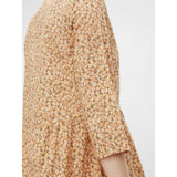 PIECES Pieces Damen Kleid PCLINDSEY Restudsalg Sandstone