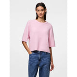 PIECES Pieces Damen Strick PCSILLY Knit Roseate Spoonbill MELANGE
