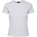 PIECES Pieces dame T-shirt PCNICCA T-shirt Bright White