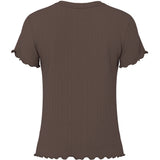PIECES Pieces dame T-shirt PCNICCA T-shirt Hot Fudge